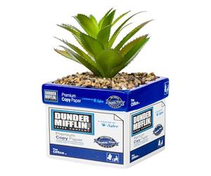 Silver Buffalo Planter, Ceramic, Dunder Mifflin