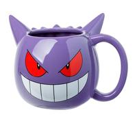 Silver Buffalo Pokemon Gengar Tongue No Legs Ceramic 3D Sculpted Mug, 20 Ounces