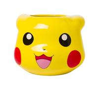 Silver Buffalo Pokemon Pikachu 3D Sculpted Ceramic Mug, 20 Ounces