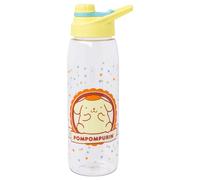 Silver Buffalo Sanrio Hello Kitty and Friends Pompompurin Dots Water Bottle with Screw Lid, 28 Ounces, Sanrio Pompompurin, 28oz