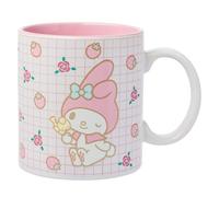 Silver Buffalo Sanrio Hello Kitty and My Melody Duo, Ceramic Mug, 20oz