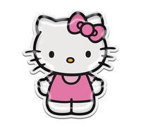 Silver Buffalo Sanrio Hello Kitty Full Body Sculpted Ceramic Trinket Tray Decorative Plate