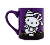 Silver Buffalo Sanrio Hello Kitty Happy Halloween Ceramic Glitter Mug | Holds 14 Ounces