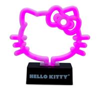 Silver Buffalo Sanrio Hello Kitty Neon LED Lamp Room Decor Mood Light, Battery Powered (Requires 2 AA Batteries - Not Included)