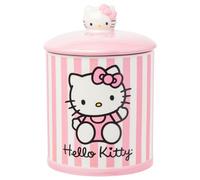 Silver Buffalo Sanrio Hello Kitty Pink Ceramic Cookie Snack Jar (Medium)