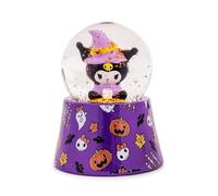Silver Buffalo Sanrio Kuromi Halloween Light Up 45mm Snow Globe in Retail Box