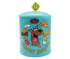 Silver Buffalo Scooby Doo Scooby Snacks Ceramic Cookie Snack Jar (Large)