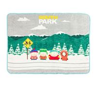 Silver Buffalo South Park Bus Stop 45" x 60" Fleece Throw