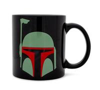Silver Buffalo Star Wars Boba Fett Helmet Ceramic Coffee Mug, 20 Ounces