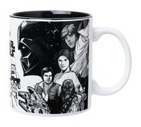 Silver Buffalo Star Wars Collage Jaba Boba 20oz Ceramic Mug