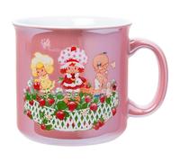 Silver Buffalo Strawberry Shortcake Apricot, Ceramic Camper Mug, 20oz
