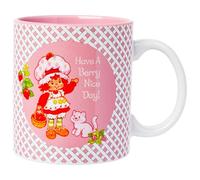 Silver Buffalo Strawberry Shortcake Ceramic Mug, Berry Nice Day, 20oz