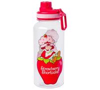Silver Buffalo Strawberry Shortcake Sitting, Plastic Water Bottle, 32oz