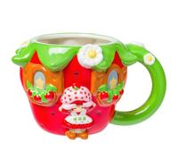 Silver Buffalo Strawberry Shortcake Vintage Cake, 3D Sculpted Mug, 20oz