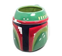 Silver Buffalo SW6695 Star Wars Episodes 4-6 Boba Fett 3D Ceramic Mug, 20-Ounces