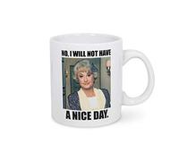 Silver Buffalo The Golden Girls Dorothy I Will Not Have A Nice Day 20oz Ceramic Mug Toynk Exclusive