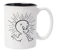 Silver Buffalo Wax Resist Ceramic Pottery Mug, 17 Ounces