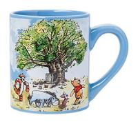 Silver Buffalo Winnie The Pooh Group Walk Ceramic Coffee Mug, 14 Ounces