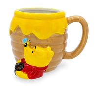 Silver Buffalo Winnie The Pooh Honey Hunny Pot Ceramic 3D Sculpted Coffee Mug, 23 Ounces