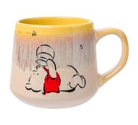 Silver Buffalo Winnie the Pooh Sweet Like Hunny Reactive Glaze Tapered Pottery Mug, 14 Ounces