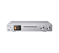 Silver CD Player Internet Radio DAB+ FM Spotify Bluetooth WiFi LAN