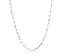 Silver Chain - for Men and Women Real 925 Sterling Necklace Made in Italy 16-30 Inches Length Ideal Everyday Wear, Special Occasions