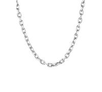 Silver Chain Link Necklace for Women Mens Chains Stainless Steel