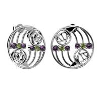 Silver Charles Rennie Mackintosh earrings Glasgow 775