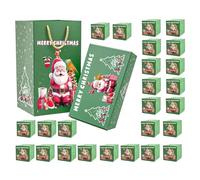 Silver Christmas Surprise Gift Set, Christmas Pop Gift Box | Festive Container for Adults Birthday