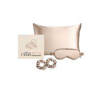 Caramel Satin Giftset Infused with Silver Ions Silver Cloud Gold 3 Pack