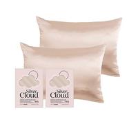 Silver Cloud Caramel Satin Pillowcase Twinpack