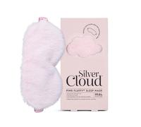 Silver Cloud Fluffy Sleep Mask Infused With Silver Ions Pink