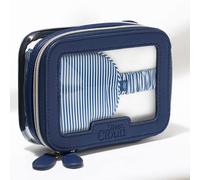 Silver Cloud Santorini Satin+ Travel Set (5Pc) In Blue Blue