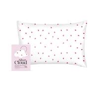 Silver Cloud Satin Pillowcase Infused with Silver Ions in Red | Size: Standard Pillow Case Silver Cloud Red Standard Pillow Case
