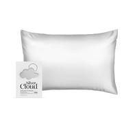 Silver Cloud Satin Pillowcase Infused with Silver Ions | Size: Standard Pillow Case Silver Cloud Silver Standard Pillow Case