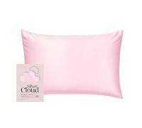 Silver Cloud Silver Ion Infused Satin Pillowcase, Pink, 50 x 75 cm, Vegan, Standard Size