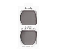 Silver Cloud SnoozZy Satin Sleep Mask - Charcoal Silver Cloud Charcoal