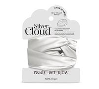Silver Cloud Women's Satin+ Headband Santorini White