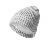 Silver Cloud Women's Silver Ion Infused Satin Lined Beanie - Grey in Light Grey Silver Cloud Light Grey One Size