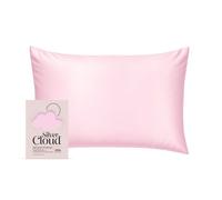 Silver Cloud Women's Silver Ion Infused Satin Pillowcase Pink in Baby Pink Silver Cloud Baby Pink