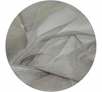 Silver Coated Mesh Radiation Protection Netting - Breathable EMF Shield for 5G WiFi and EMF Radiation Protection
