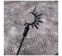 Silver Color Axe Moon Hair Clips Sword Moon Hairpin Sticks For Accessories(8)