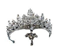 Silver Color Crystal Crowns Rhinestone Fashion Wedding Crown Headpiece Wedding Hair Accessories(Color10)