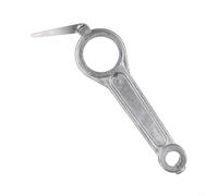 Silver Compressor Rod Replacement Type A B Oblique Silver Compressor(B) | 86. for 9mm total length, 12.7mm width, exact OEM specifications, ensures smooth for piston movement