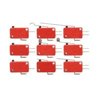 Silver Conductive Contact Micro Limit Switch KW7-0 KW7-1I KW7-1 KW7-9 KW7-5 KW7-3 KW7-2 KW7-0B KW7-0C 10Pcs(KW7-1)