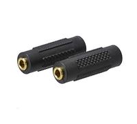 Silver Connector Stereo Mini Jack 3.5 mm - Stereo Mini Jack 3.5 mm 2 Pieces Included d Clever design