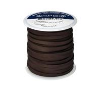 Silver Creek Leather Co Realeather DOS50-0207 Deerskin Leather Lace for Crafts and Jewelry Making, 0.125" x 50', Chocolate, 1-Spool
