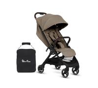 Silver Cross Clic 2 Compact Stroller & Travel Bag, Birth to 22kg, Cobble