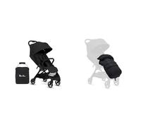 Silver Cross - Clic 2 Compact Stroller, Travel Bag & Footmuff - Travel Stroller for Life On The Go - Foldable & Lightweight - Suitable from Birth to 4 Years - Space