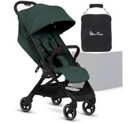 Silver Cross - Clic 2 Compact Stroller & Travel Bag - Travel Stroller for Life On The Go - Foldable & Lightweight - Suitable from Birth to 4 Years - Conifer